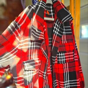 Cute Women's Jacket/Red Jacket/ Utility Jacket